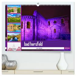 bad hersfeld im blick (hochwertiger Premium Wandkalender 2024 DIN A2 quer), Kunstdruck in Hochglanz von Sennewald,  Steffen