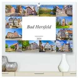 Bad Hersfeld Impressionen (hochwertiger Premium Wandkalender 2024 DIN A2 quer), Kunstdruck in Hochglanz von Meutzner,  Dirk