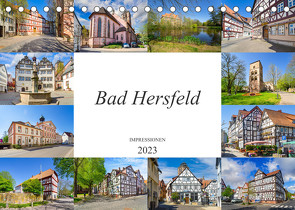 Bad Hersfeld Impressionen (Tischkalender 2023 DIN A5 quer) von Meutzner,  Dirk