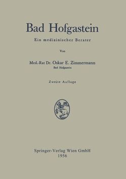 Bad Hofgastein von Zimmermann,  Oskar E.