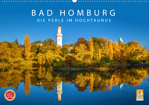 Bad Homburg – Die Perle im Hochtaunus (Wandkalender 2021 DIN A2 quer) von Mueringer,  Christian