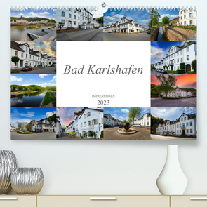 Bad Karlshafen Impressionen (Premium, hochwertiger DIN A2 Wandkalender 2023, Kunstdruck in Hochglanz) von Meutzner,  Dirk