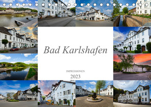 Bad Karlshafen Impressionen (Tischkalender 2023 DIN A5 quer) von Meutzner,  Dirk