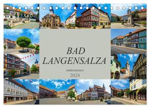 Bad Langensalza Impressionen (Tischkalender 2024 DIN A5 quer), CALVENDO Monatskalender von Meutzner,  Dirk