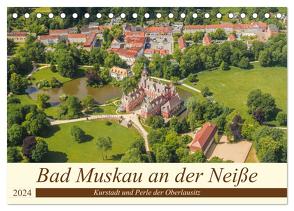 Bad Muskau an der Neiße (Tischkalender 2024 DIN A5 quer), CALVENDO Monatskalender von Fotografie,  ReDi