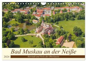 Bad Muskau an der Neiße (Wandkalender 2024 DIN A4 quer), CALVENDO Monatskalender von Fotografie,  ReDi