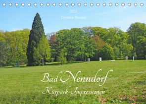 Bad Nenndorf, Kurpark-Impressionen (Tischkalender 2023 DIN A5 quer) von Bienert,  Christine