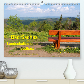 Bad Sachsa – Landschaftsmomente im Südharz (Premium, hochwertiger DIN A2 Wandkalender 2023, Kunstdruck in Hochglanz) von Bienert,  Christine