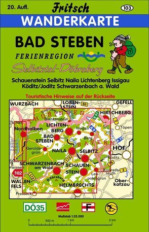 Bad Steben von Fritsch Landkartenverlag