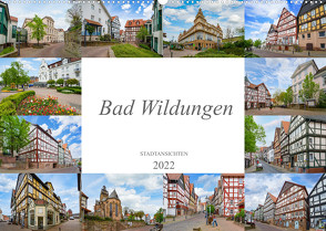 Bad Wildungen Stadtansichten (Wandkalender 2022 DIN A2 quer) von Meutzner,  Dirk