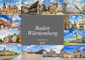 Baden-Württemberg Stadtansichten (Wandkalender 2023 DIN A2 quer) von Meutzner,  Dirk