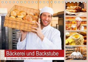 Bäckerei und Backstube 2018. Ein Kalender für Bäcker und Konditorinnen (Tischkalender 2018 DIN A5 quer) von Lehmann (Hrsg.),  Steffani