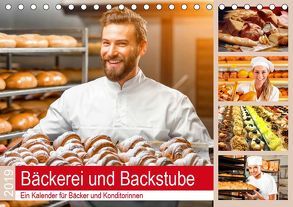 Bäckerei und Backstube 2019. Ein Kalender für Bäcker und Konditorinnen (Tischkalender 2019 DIN A5 quer) von Lehmann (Hrsg.),  Steffani