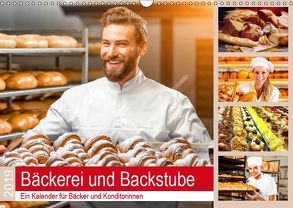 Bäckerei und Backstube 2019. Ein Kalender für Bäcker und Konditorinnen (Wandkalender 2019 DIN A3 quer) von Lehmann (Hrsg.),  Steffani