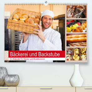 Bäckerei und Backstube 2020. Ein Kalender für Bäcker und Konditorinnen (Premium, hochwertiger DIN A2 Wandkalender 2020, Kunstdruck in Hochglanz) von Lehmann (Hrsg.),  Steffani