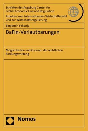 BaFin-Verlautbarungen von Fekonja,  Benjamin