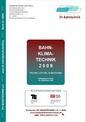 Bahn-Klima-Technik 2009 von Schulz,  Eckhard