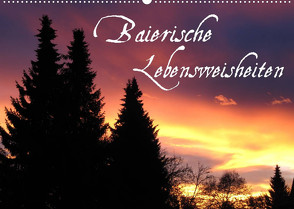 Baierische Lebensweisheiten (Wandkalender 2023 DIN A2 quer) von ~bwd~