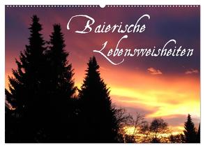 Baierische Lebensweisheiten (Wandkalender 2024 DIN A2 quer), CALVENDO Monatskalender von ~bwd~,  ~bwd~