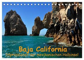 Baja California – Impressionen der mexikanischen Halbinsel (Tischkalender 2024 DIN A5 quer), CALVENDO Monatskalender von Lindner,  Ulrike