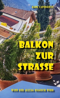 Balkon zur Strasse von Capadrutt,  Hans