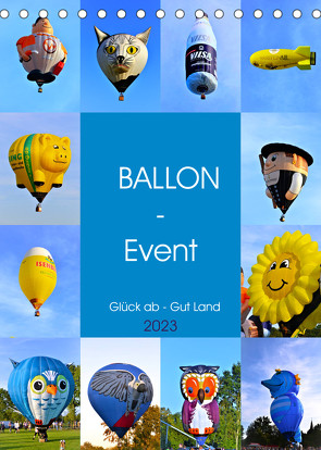 BALLON – Event (Tischkalender 2023 DIN A5 hoch) von Klünder,  Günther