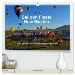 Balloon Fiesta New Mexico (hochwertiger Premium Wandkalender 2024 DIN A2 quer), Kunstdruck in Hochglanz von Pfaff,  Hans-Gerhard