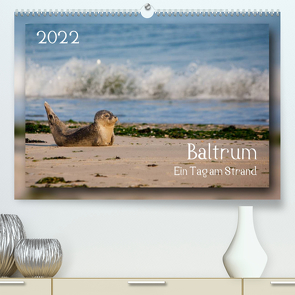 Baltrum – Ein Tag am Strand (Premium, hochwertiger DIN A2 Wandkalender 2022, Kunstdruck in Hochglanz) von Heizmann bildkunschd,  Thomas