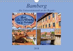 Bamberg – Alte Universitätsstadt an der Regnitz (Wandkalender 2018 DIN A4 quer) von Thauwald,  Pia