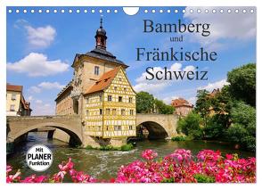 Bamberg und Fränkische Schweiz (Wandkalender 2024 DIN A4 quer), CALVENDO Monatskalender von LianeM,  LianeM