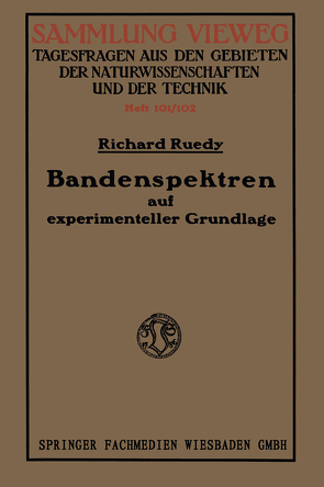 Bandenspektren von Ruedy,  Richard