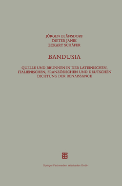 Bandusia von Blänsdorf,  Jürgen, Janik,  Dieter, Schäfer,  Eckart