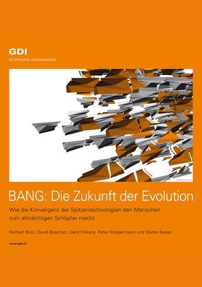 BANG: Die Zukunft der Evolution von Bolz,  Norbert, Bosshart,  David, Folkers,  Gerd, Kaiser,  Stefan, Wippermann,  Peter