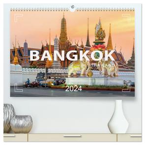 BANGKOK Hauptstadt von Thailand (hochwertiger Premium Wandkalender 2024 DIN A2 quer), Kunstdruck in Hochglanz von Weigt,  Mario