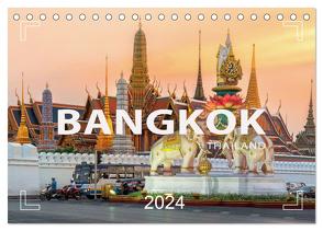 BANGKOK Hauptstadt von Thailand (Tischkalender 2024 DIN A5 quer), CALVENDO Monatskalender von Weigt,  Mario