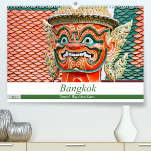 Bangkok – Tempel Wat Phra Kaew (Premium, hochwertiger DIN A2 Wandkalender 2022, Kunstdruck in Hochglanz) von Schwarze,  Nina