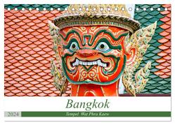 Bangkok – Tempel Wat Phra Kaew (Tischkalender 2024 DIN A5 quer), CALVENDO Monatskalender von Schwarze,  Nina