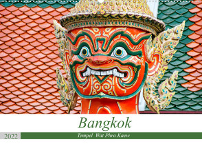 Bangkok – Tempel Wat Phra Kaew (Wandkalender 2022 DIN A2 quer) von Schwarze,  Nina