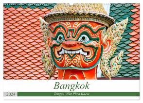 Bangkok – Tempel Wat Phra Kaew (Wandkalender 2024 DIN A2 quer), CALVENDO Monatskalender von Schwarze,  Nina