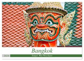 Bangkok – Tempel Wat Phra Kaew (Wandkalender 2024 DIN A3 quer), CALVENDO Monatskalender von Schwarze,  Nina