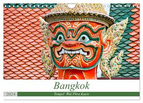 Bangkok – Tempel Wat Phra Kaew (Wandkalender 2024 DIN A4 quer), CALVENDO Monatskalender von Schwarze,  Nina