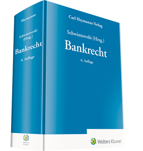 Bankrecht von Schwintowski,  Hans-Peter