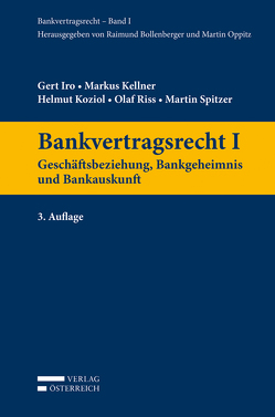 Bankvertragsrecht I von Bollenberger,  Gabriele, Oppitz,  Martin