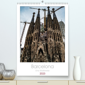 Barcelona – Eine Städtereise (Premium, hochwertiger DIN A2 Wandkalender 2023, Kunstdruck in Hochglanz) von Jakebrueck