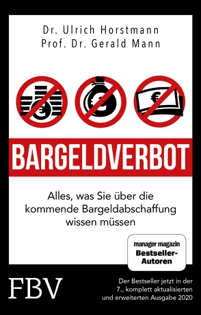 Bargeldverbot von Halver,  Robert, Horstmann,  Ulrich, Mann,  Gerald