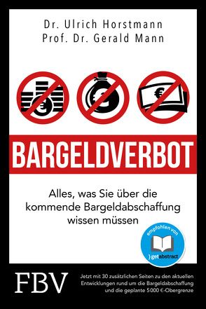 Bargeldverbot von Halver,  Robert, Horstmann,  Ulrich, Mann,  Gerald