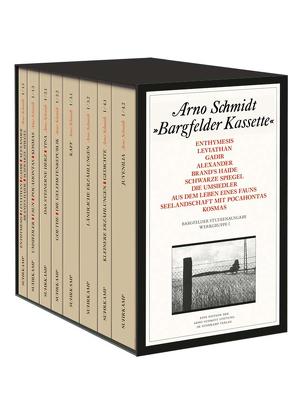 Bargfelder Ausgabe. Studienausgabe der Werkgruppe I: Romane, Erzählungen, Gedichte, Juvenilia von Schmidt,  Arno