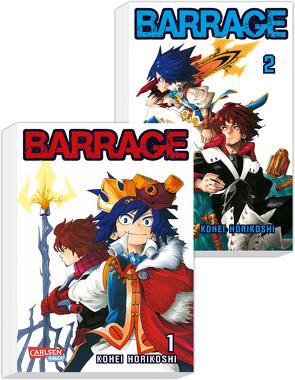 Barrage Komplettpack 1-2 von Horikoshi,  Kohei, Yamada,  Hiro