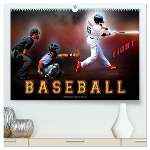 Baseball – Fight (hochwertiger Premium Wandkalender 2024 DIN A2 quer), Kunstdruck in Hochglanz von Roder,  Peter