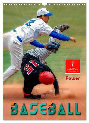 Baseball Power (Wandkalender 2024 DIN A3 hoch), CALVENDO Monatskalender von Roder,  Peter